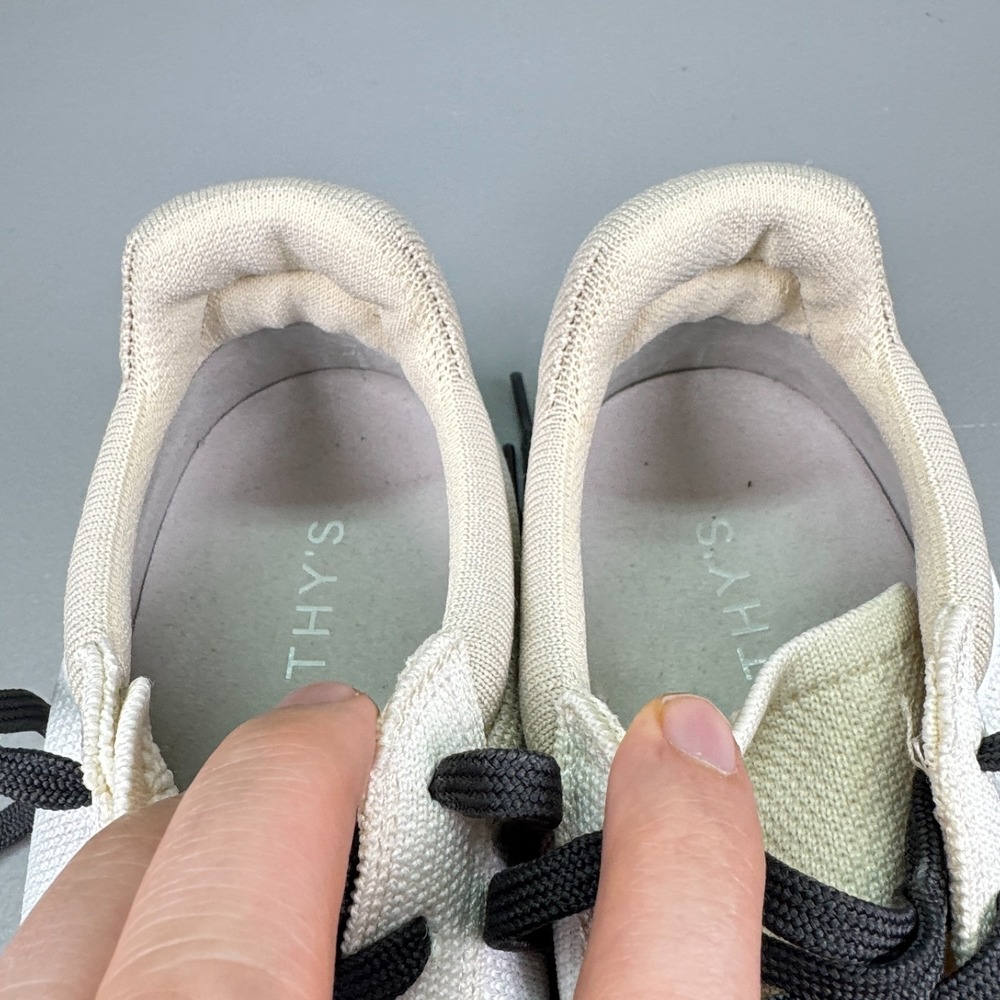 Rothys Shoes Mens 10 Arctic Stone RS01 Lace Up‎ Casual Walking Comfort Everyday - Picture 8 of 11